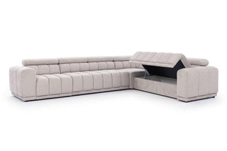 Augusto XL Corner Sofa Bed with Storage