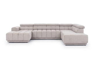 Augusto U Shape Corner Sofa Bed with Storage