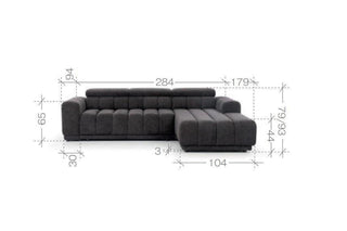 Augusto Corner Sofa Bed With Storage