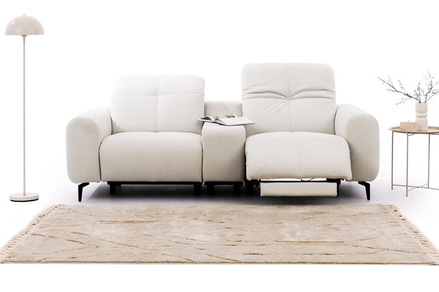 Este 2 osobowa sofa z funkcją relaksu i panelem