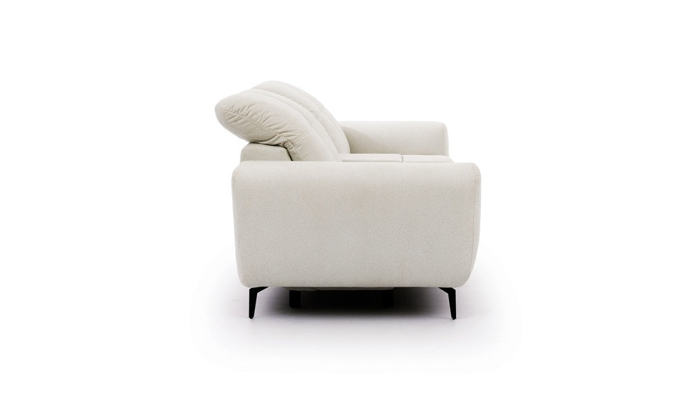 Este 2 osobowa sofa z funkcją relaksu i panelem